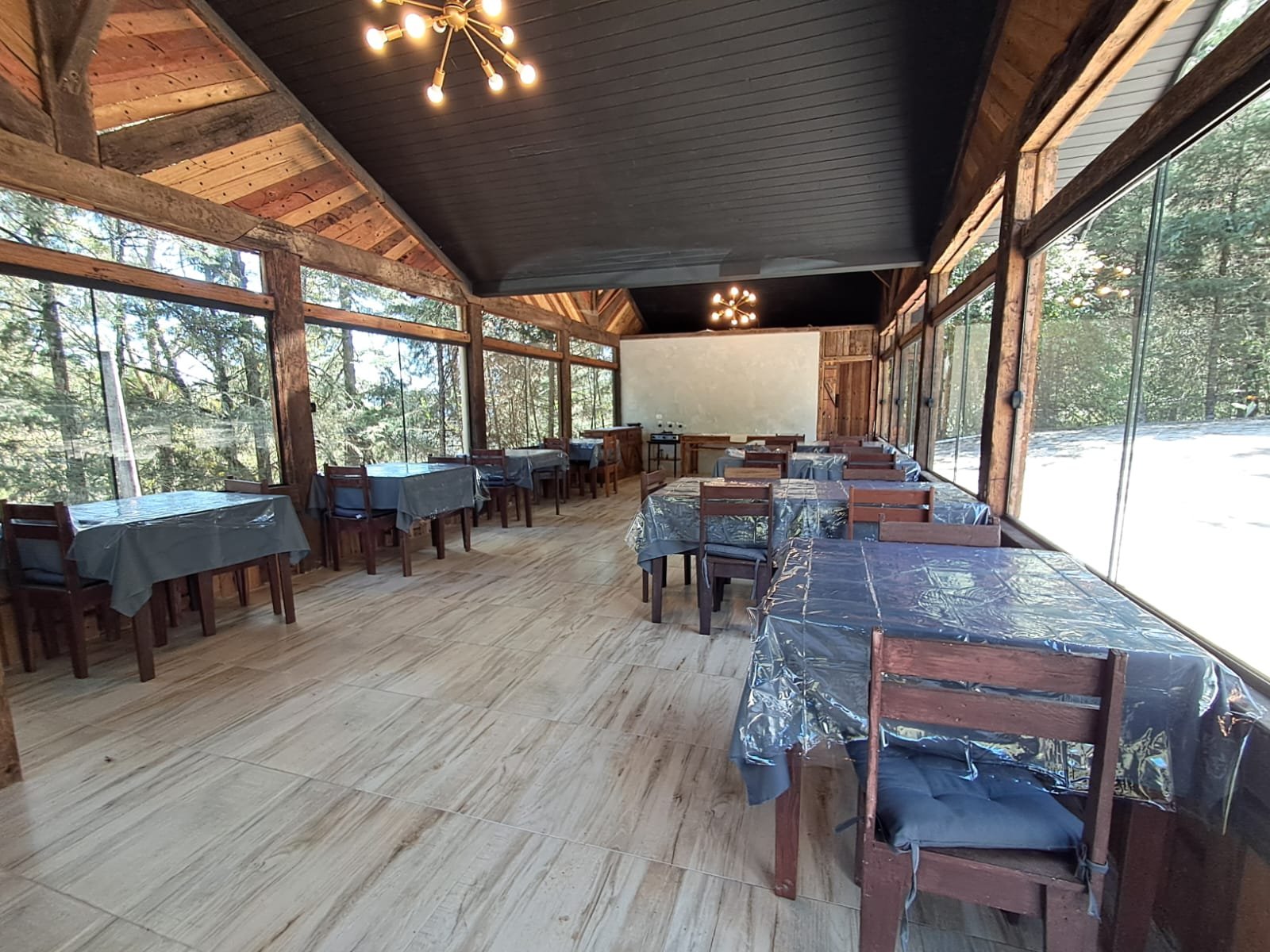 Espaço para eventos na Vila Montelle